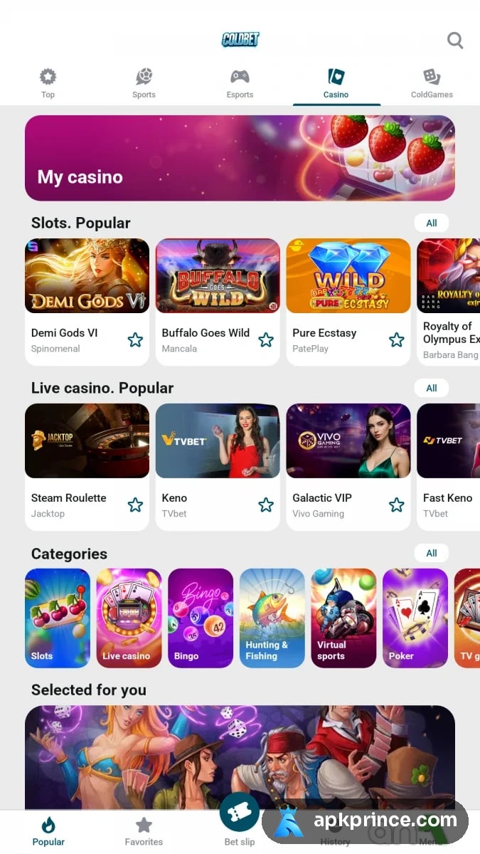 ColdBet screenshot 5