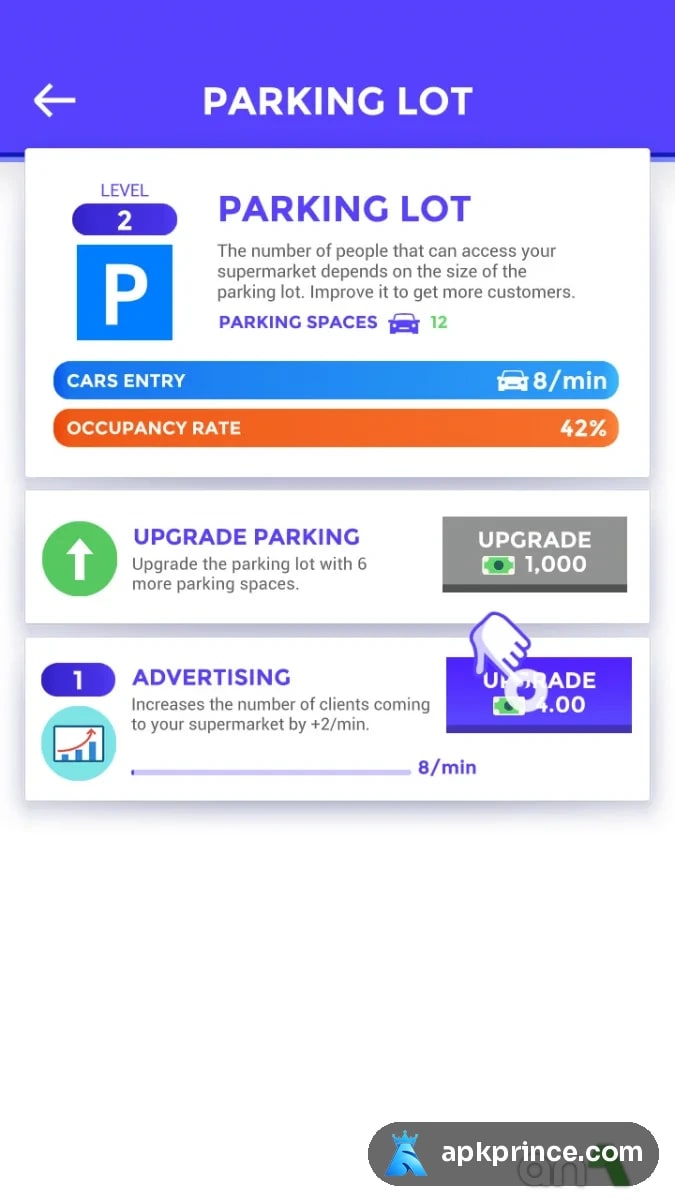 Idle Supermarket Tycoon screenshot 5