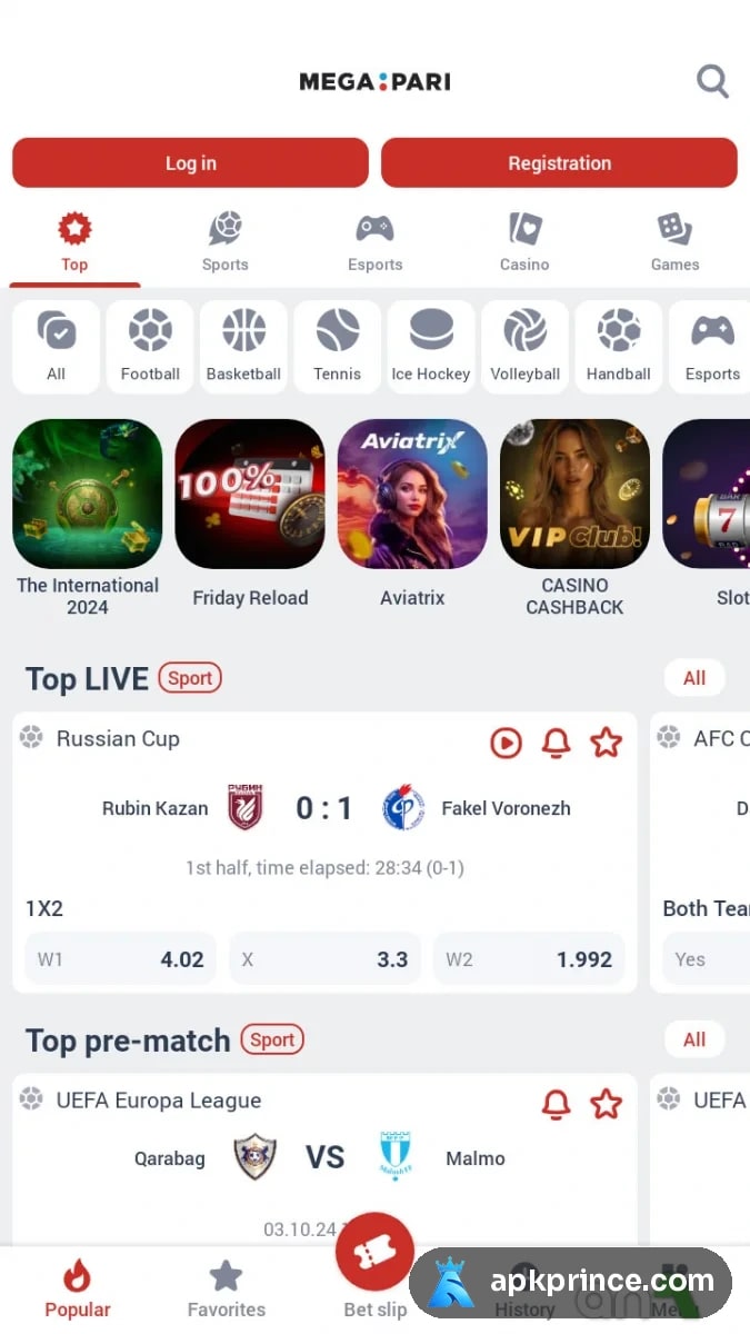 Megapari screenshot 1