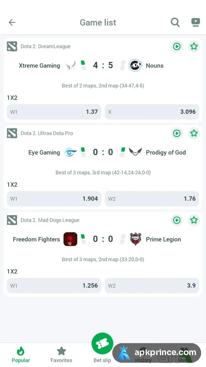 Linebet screenshot 7