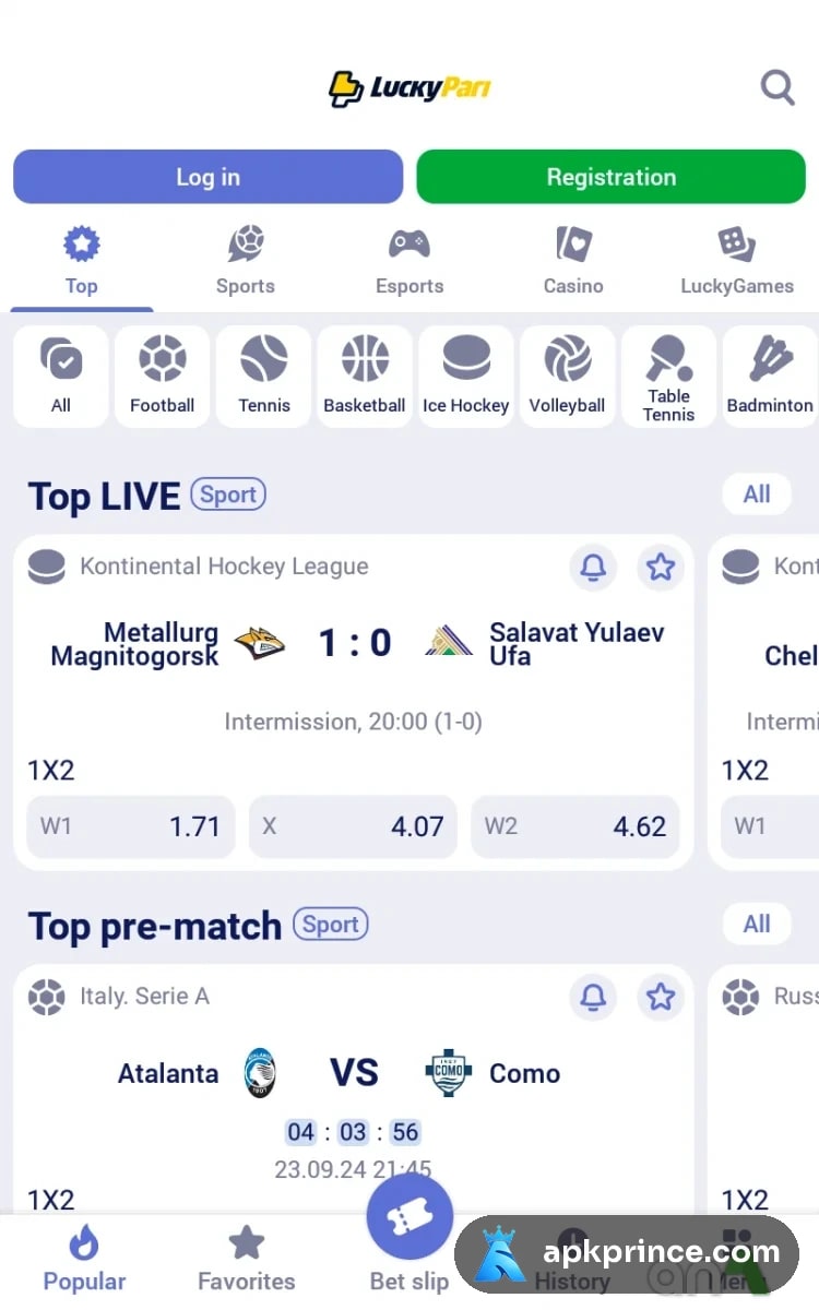 LuckyPari screenshot 1