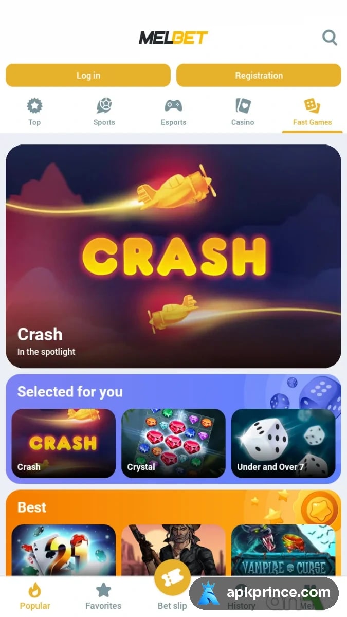MelBet screenshot 2