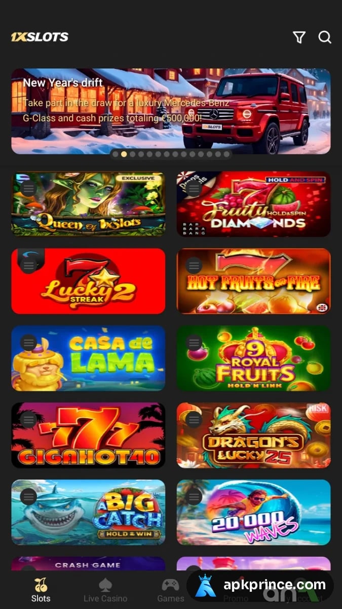 1xSlots screenshot 4