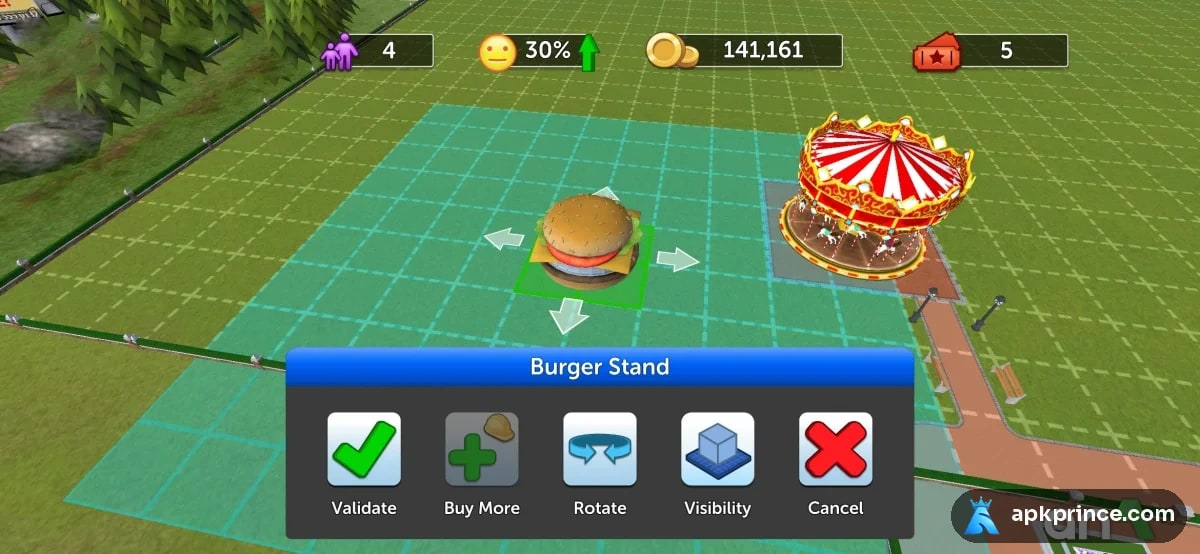 RollerCoaster Tycoon Touch screenshot 3