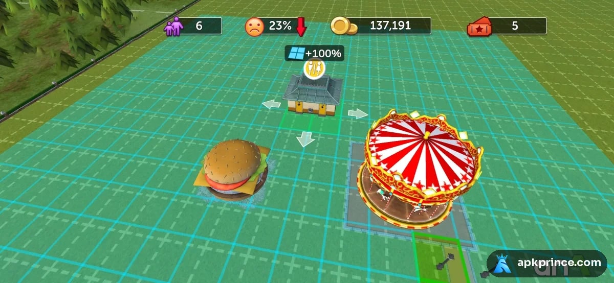 RollerCoaster Tycoon Touch screenshot 1