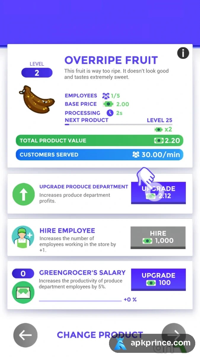 Idle Supermarket Tycoon screenshot 3