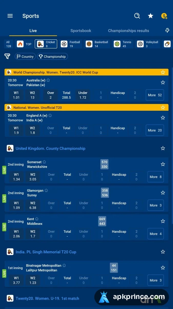 MostBet screenshot 4