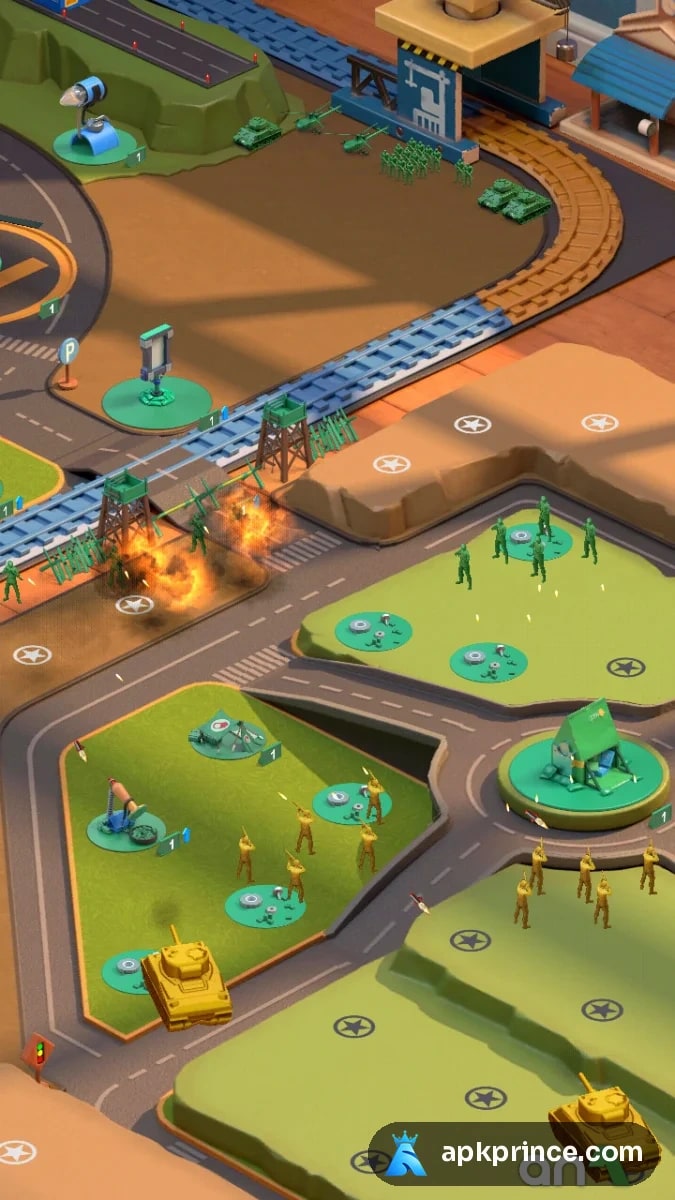 TOY WARS - Army Men Strike screenshot 1