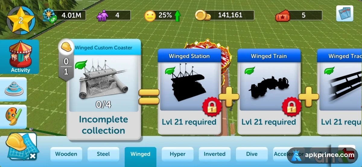 RollerCoaster Tycoon Touch screenshot 2