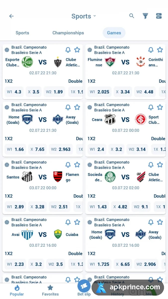 1xBet screenshot 5