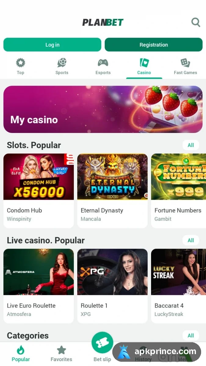 Planbet screenshot 7