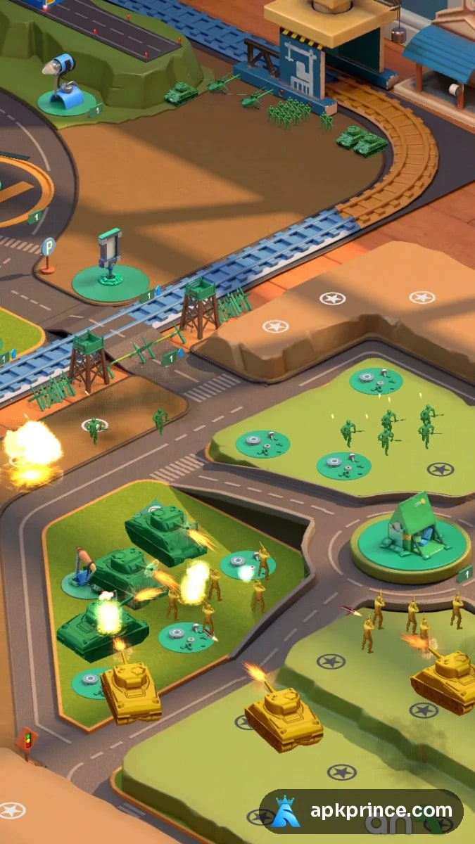 TOY WARS - Army Men Strike screenshot 2