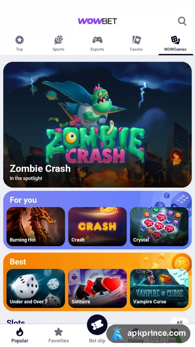 Wowbet screenshot 5