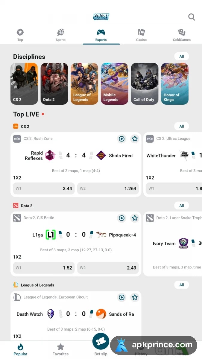 ColdBet screenshot 4