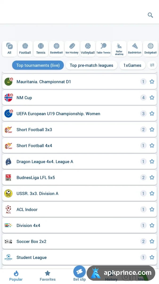 1xBet screenshot 4